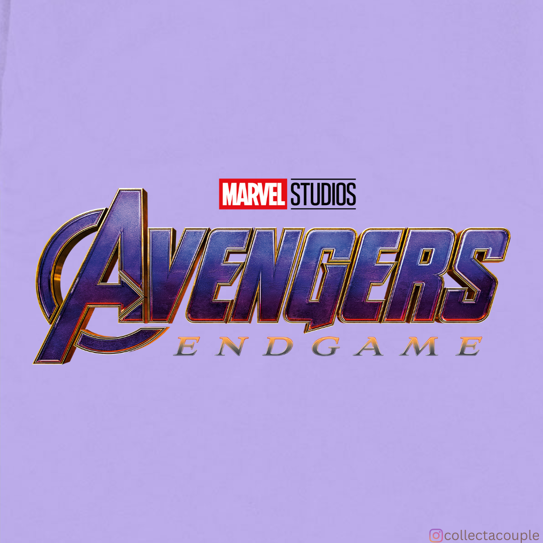 Thanos: Infinity Stones Pose Oversized Unisex T-shirt (front and back print)