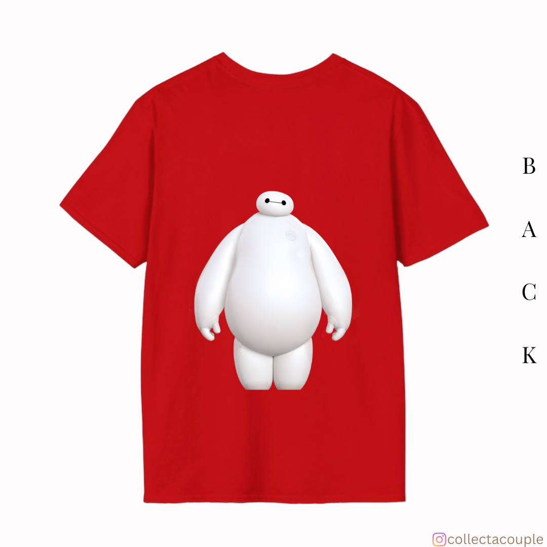 Big Hero 6: Baymax Pose Oversized Unisex T-shirt (front and back print)