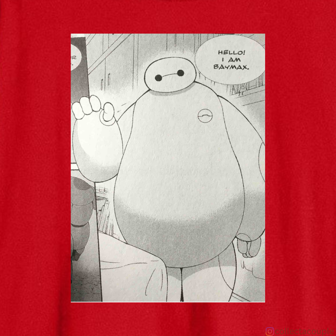 Big Hero 6: I am Baymax Oversized Unisex T-shirt (front and back print)