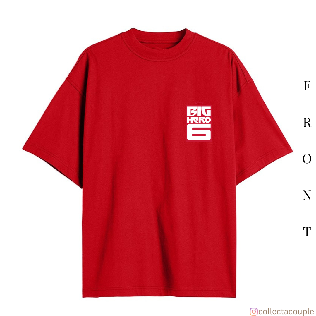 Big Hero 6: I am Baymax Oversized Unisex T-shirt (front and back print)