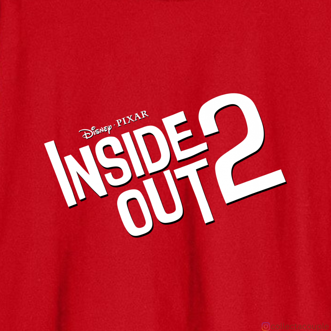 Inside Out 2: Emotions Illustrated Oversized Unisex T-shirt (front and back print)