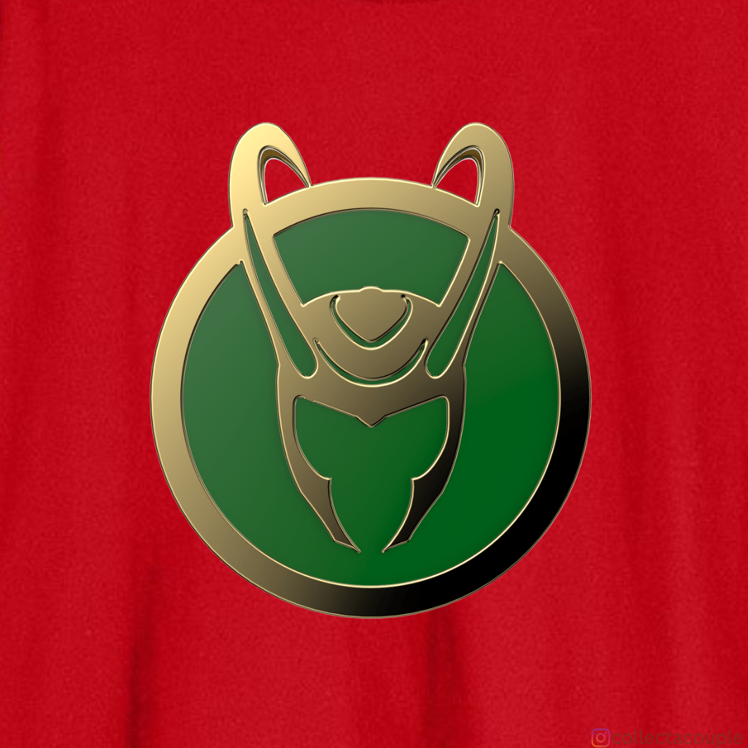 Loki: Illustrated Oversized Unisex T-shirt (front and back print)