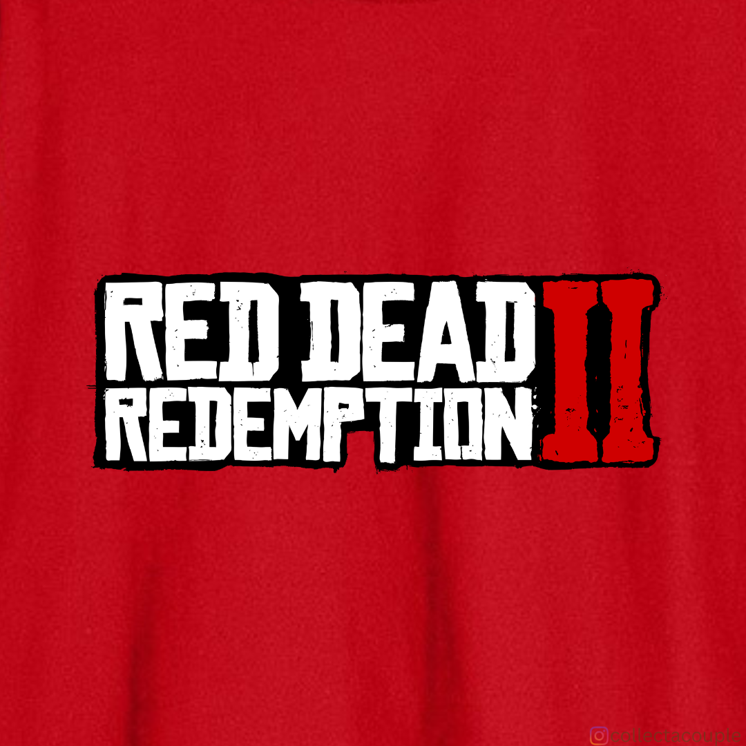 Red Dead Redemption: Illustrated Oversized Unisex T-shirt (front and back print)