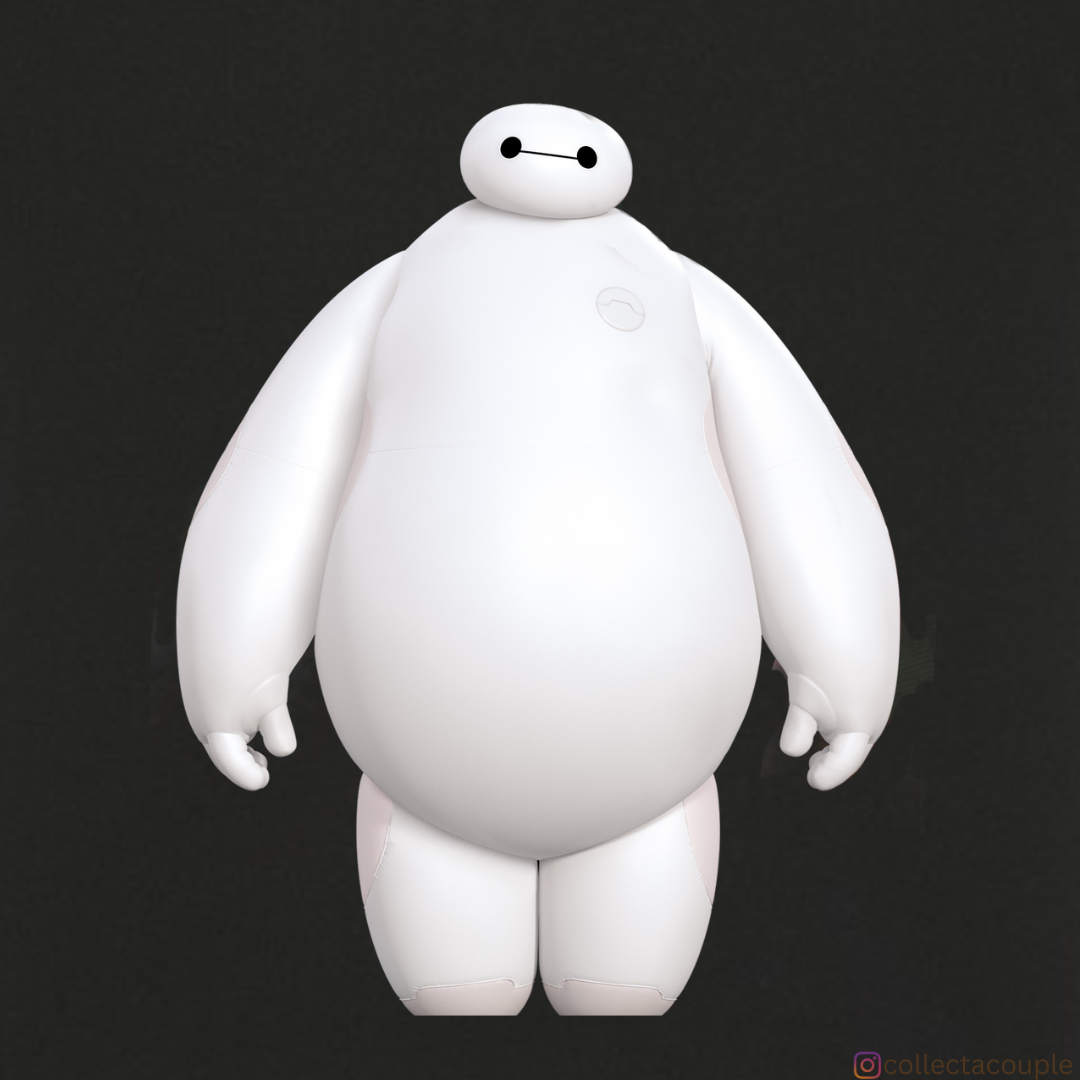 Big Hero 6: Baymax Pose Oversized Unisex T-shirt (front and back print)