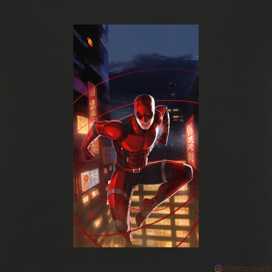 Daredevil: Matt Murdock Pose Oversized Unisex T-shirt (front and back print)