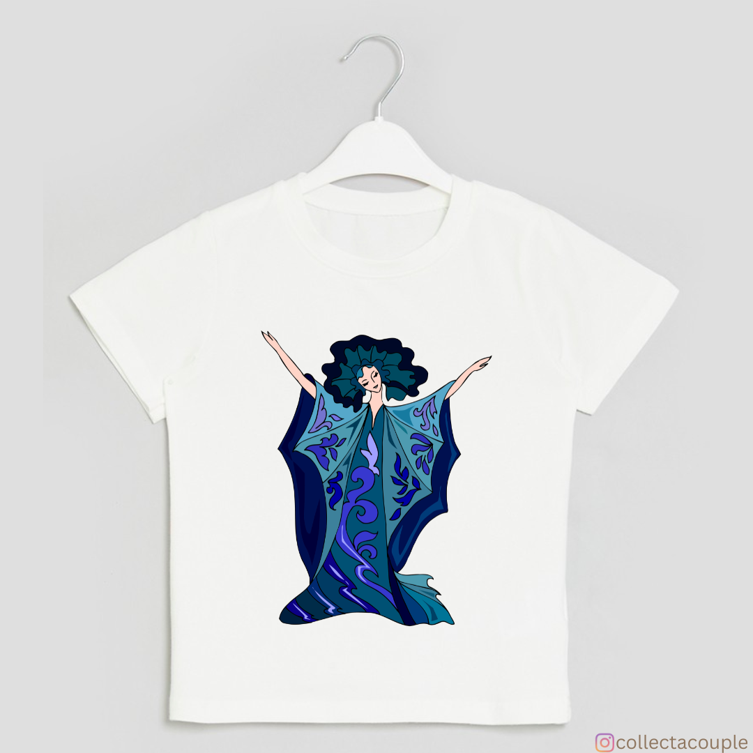 Dancing Lady: Graphic Unisex T-shirt