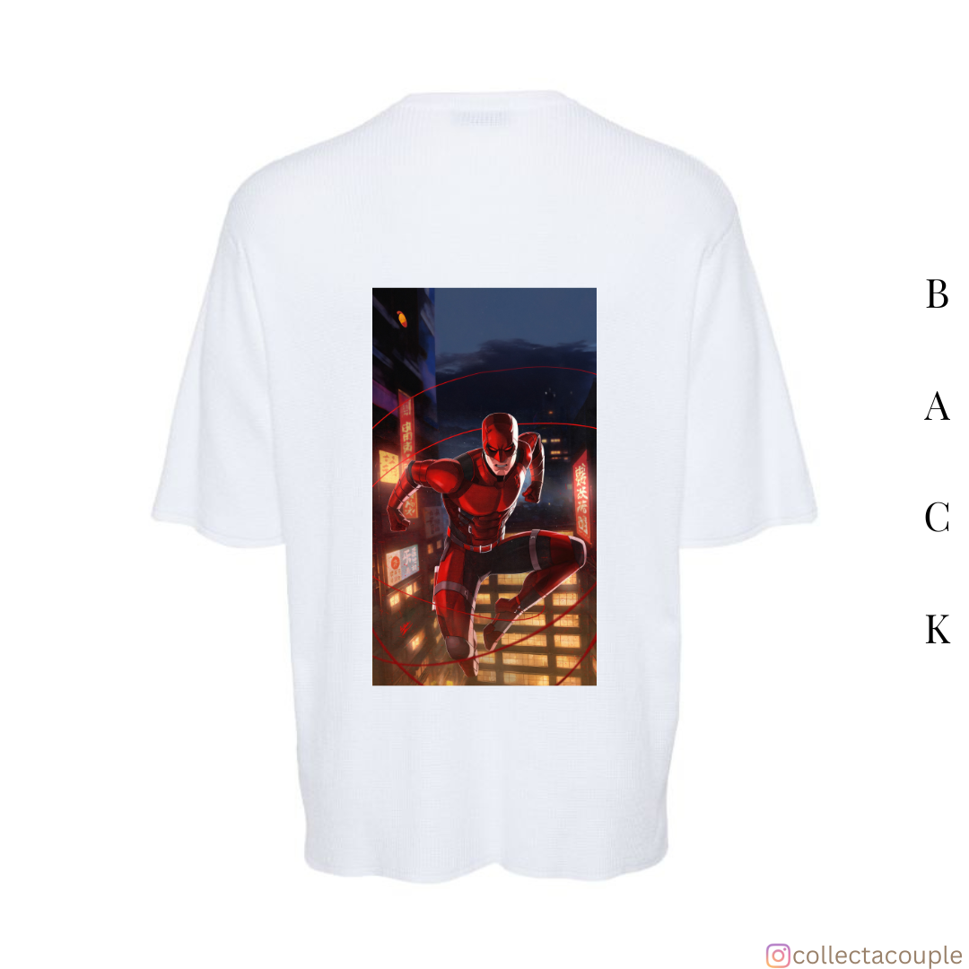 Daredevil: Matt Murdock Pose Oversized Unisex T-shirt (front and back print)