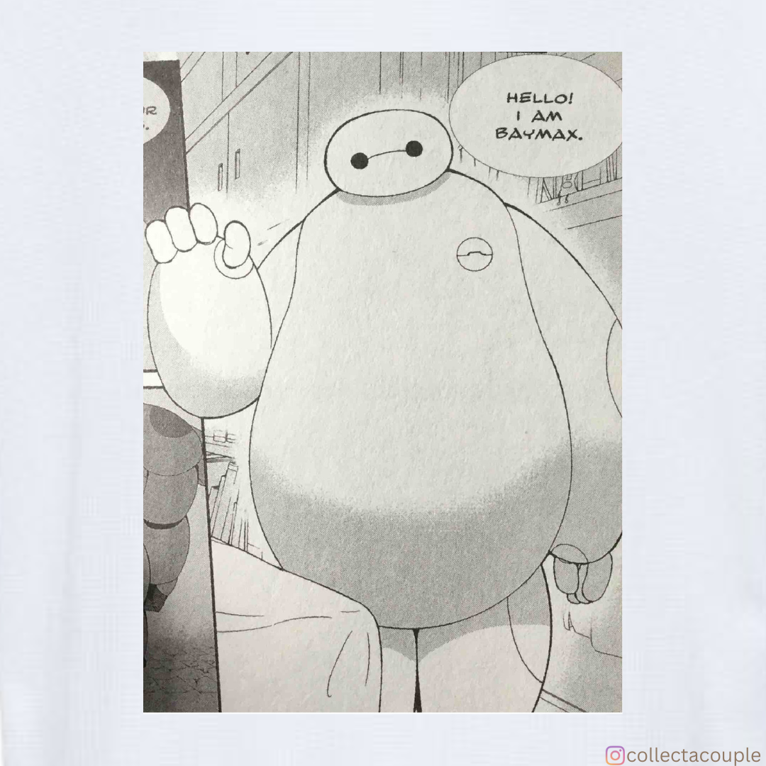 Big Hero 6: I am Baymax Oversized Unisex T-shirt (front and back print)