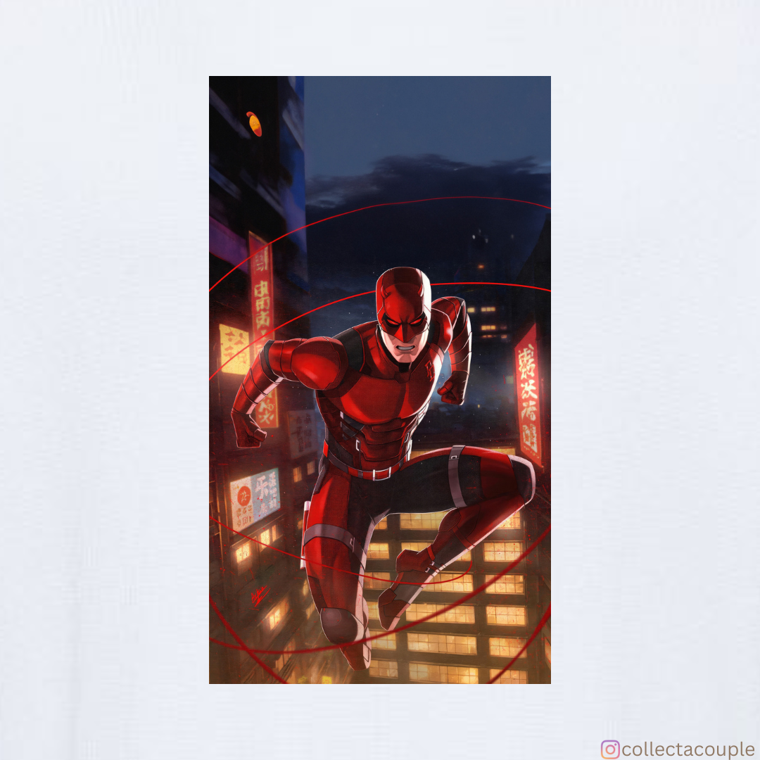 Daredevil: Matt Murdock Pose Oversized Unisex T-shirt (front and back print)