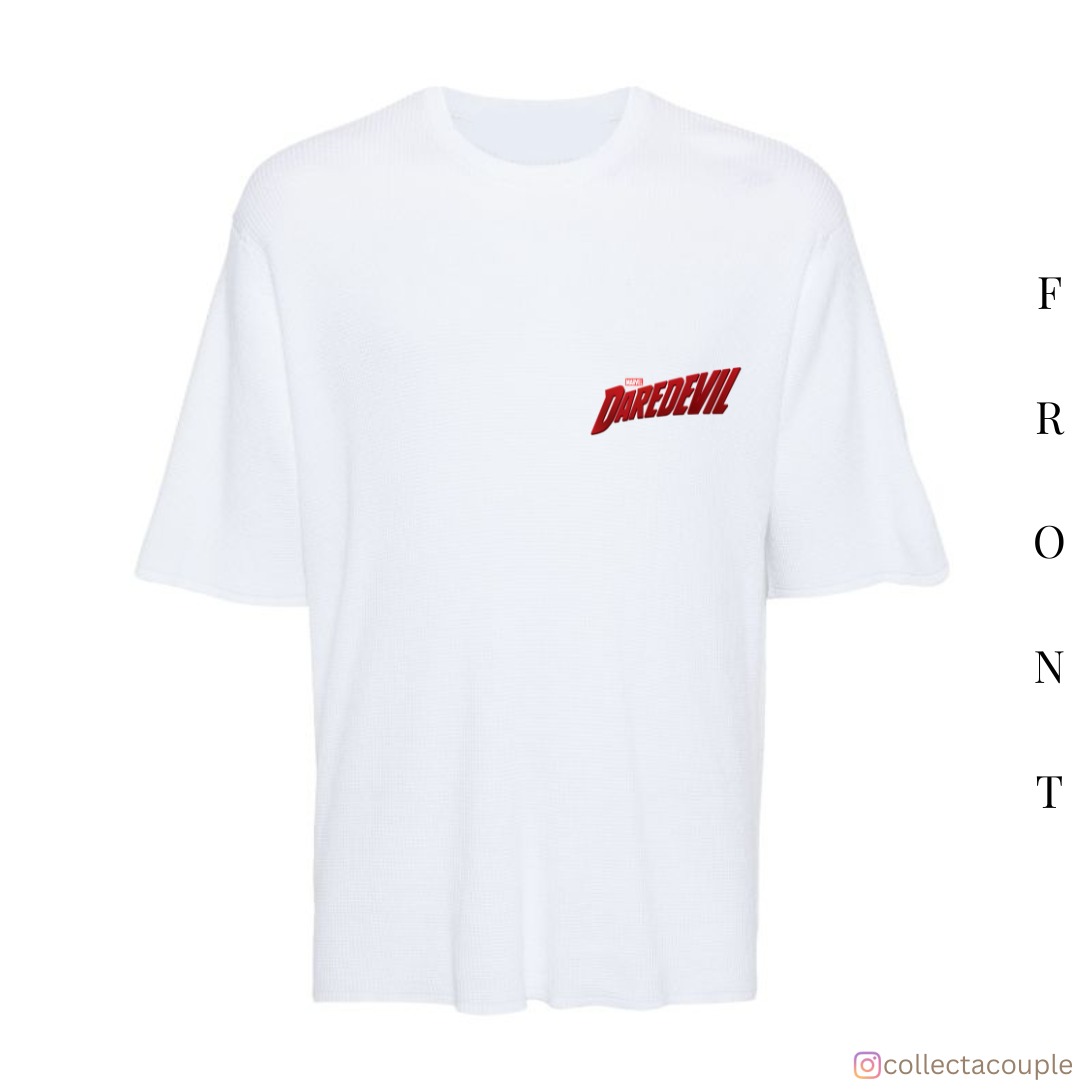 Daredevil: Matt Murdock Illustration Oversized Unisex T-shirt (front and back print)