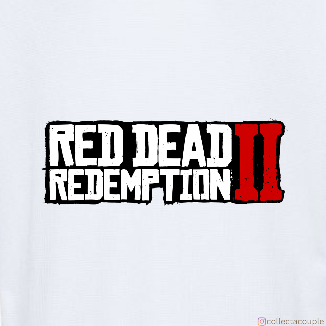 Red Dead Redemption: Illustrated Oversized Unisex T-shirt (front and back print)