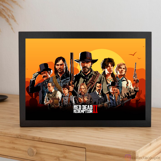 Red Dead Redemption II: Cast Framed Poster