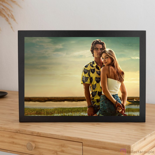 Outer Banks: John B & Sarah 2 Framed Poster