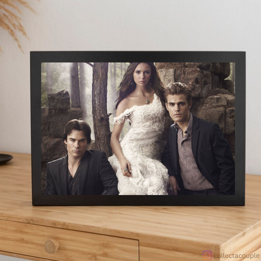 Vampire Diaries: Trio 2 Pose Framed Poster