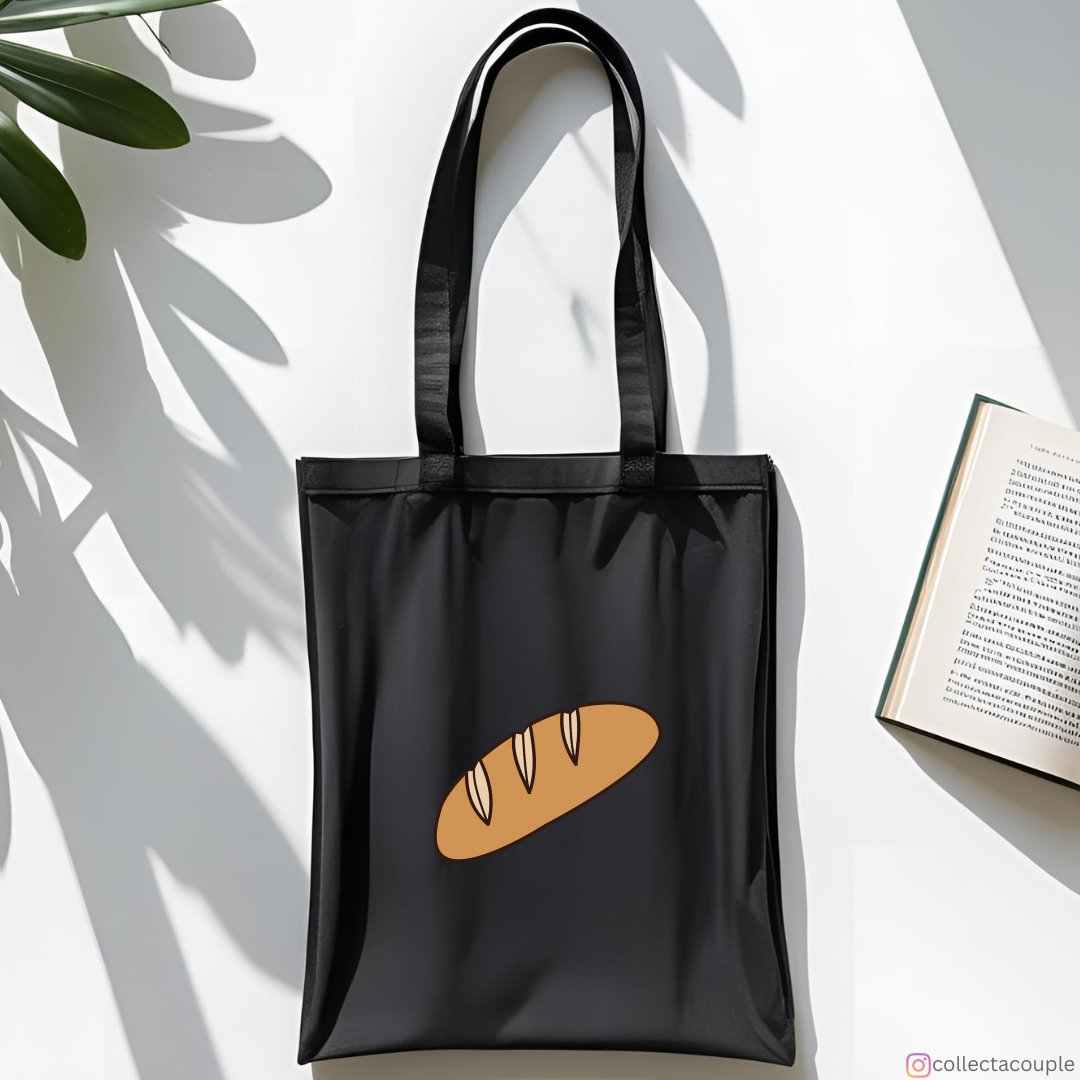 Baguette : Illustration Tote Bag