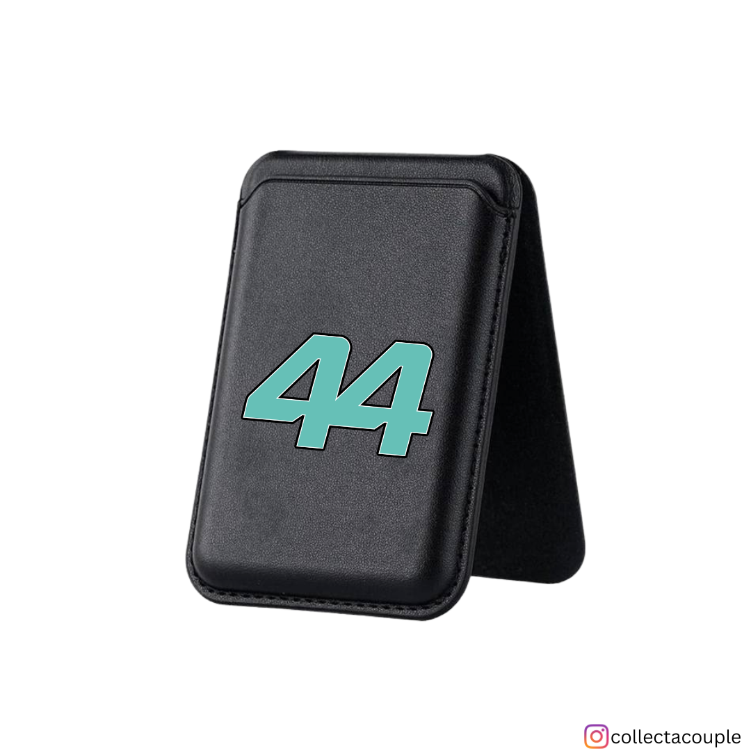 Lewis Hamilton: 44 Mercedes Logo Magsafe Wallet