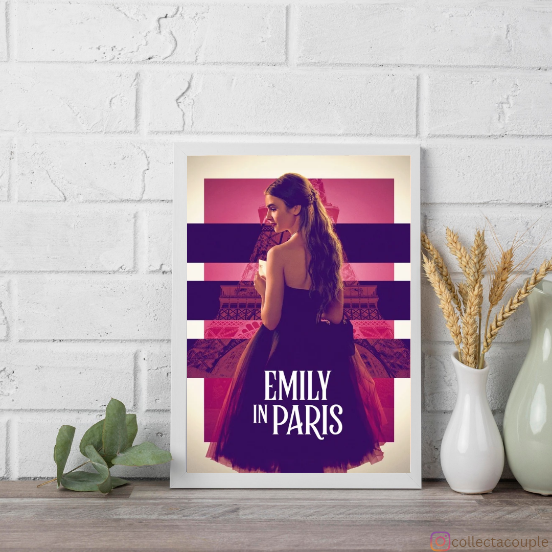 Emily in Paris: Eiffel Tower Framed Poster