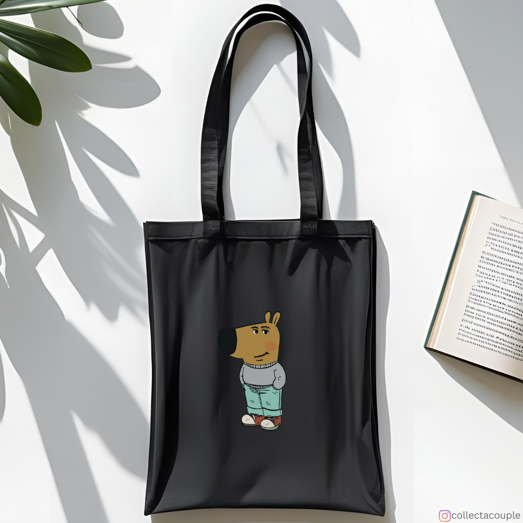 Chill Guy: Pose Tote Bag