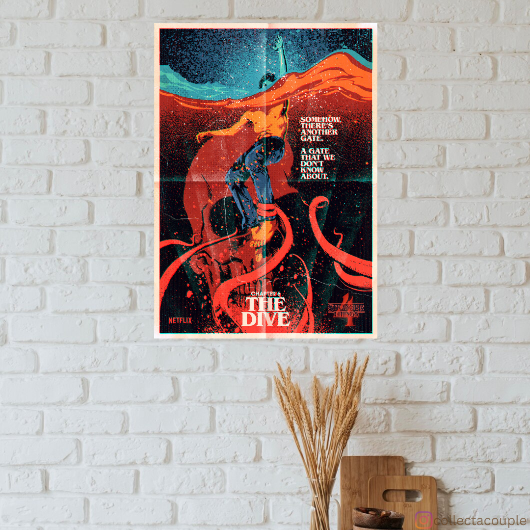 Stranger Things: The Dive Club Poster