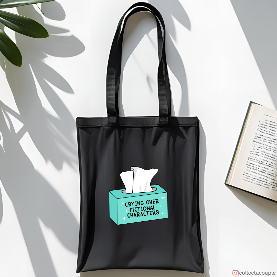 Fictional Characters: Quote Tote Bag