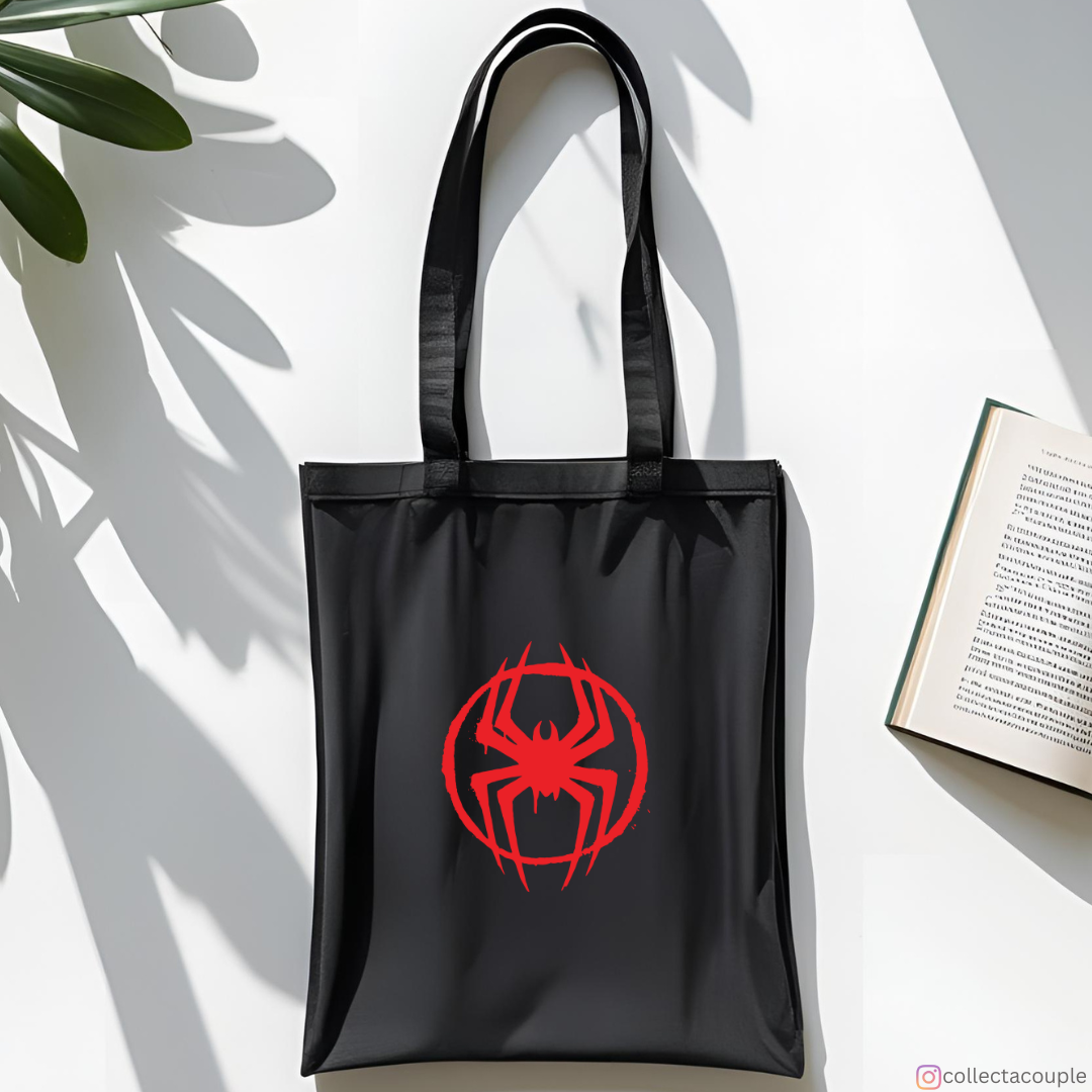Spiderman Into the Spider-Verse: Logo Tote Bag