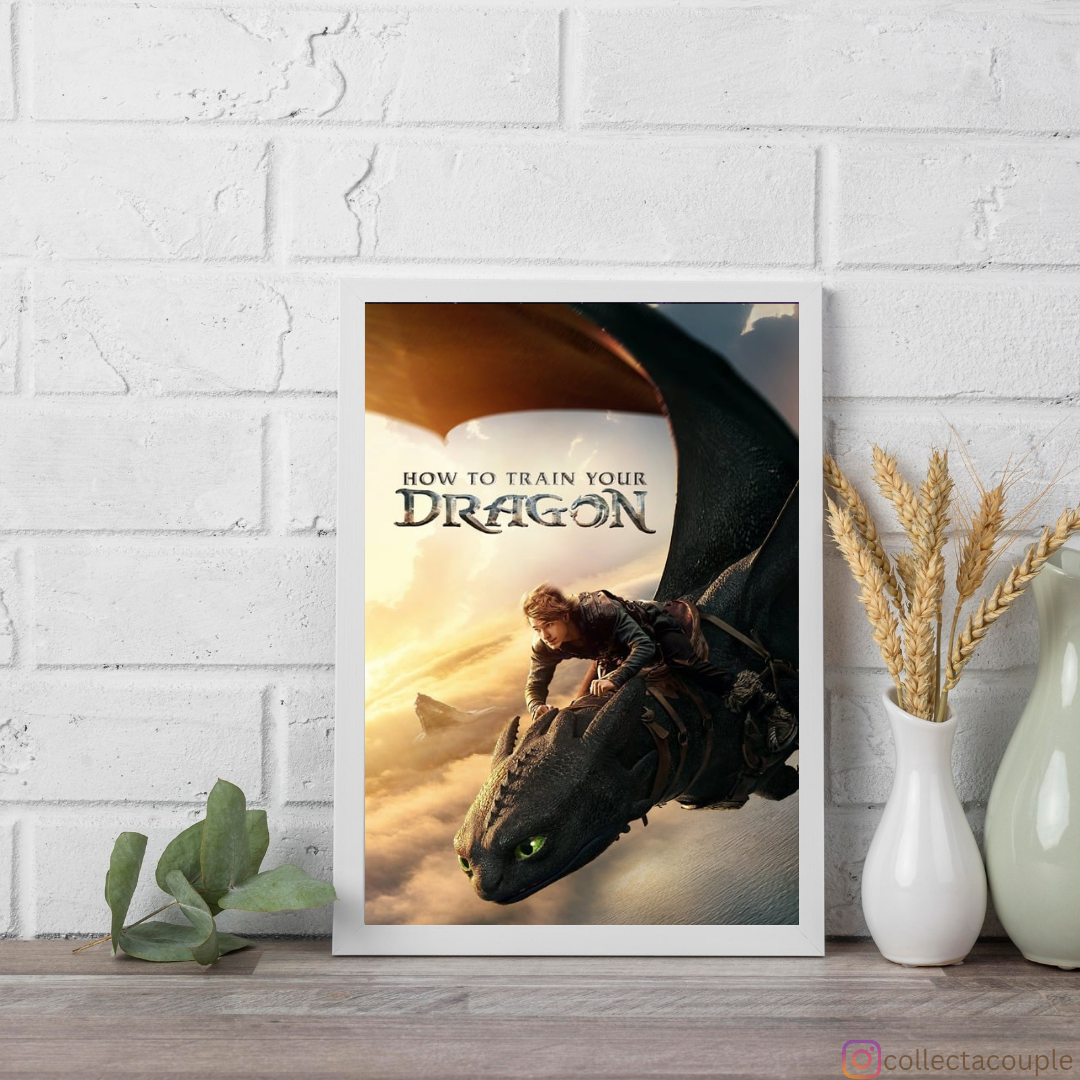 How to Train Your Dragon: Live Action Framed Poster