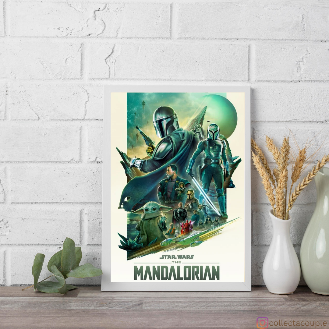 Star Wars: The Mandalorian Framed Poster