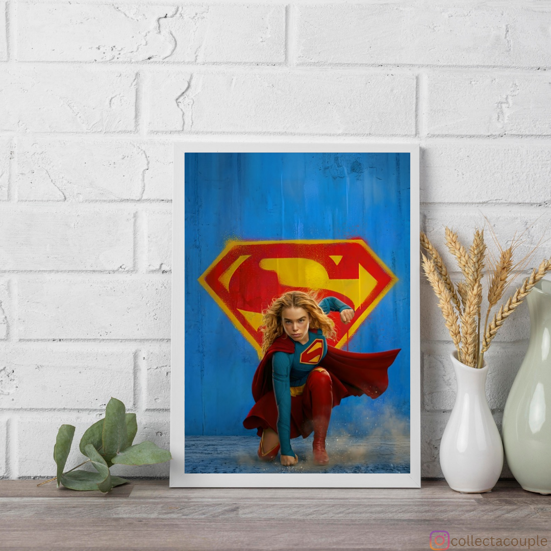 Supergirl: Pose (1) Framed Poster