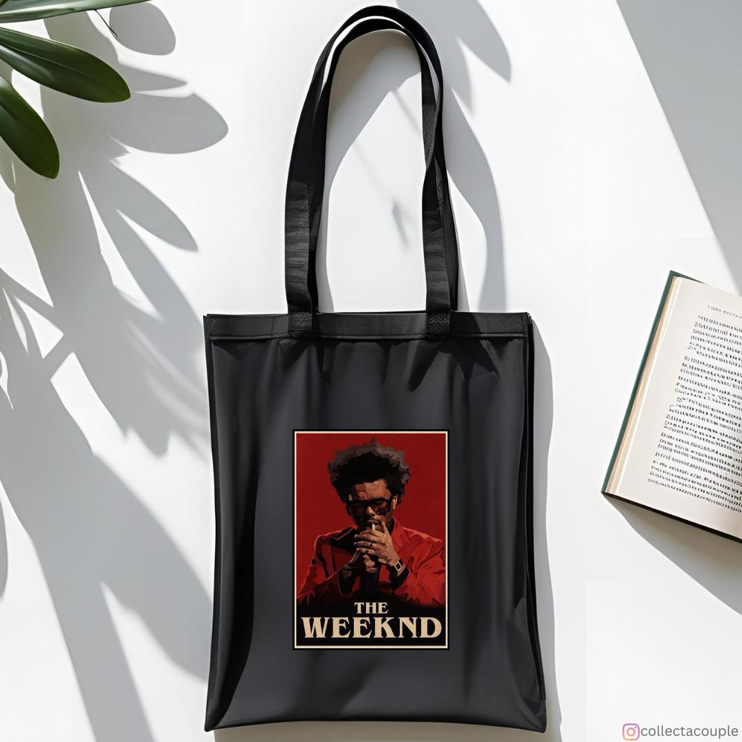The Weeknd: Red Tote Bag