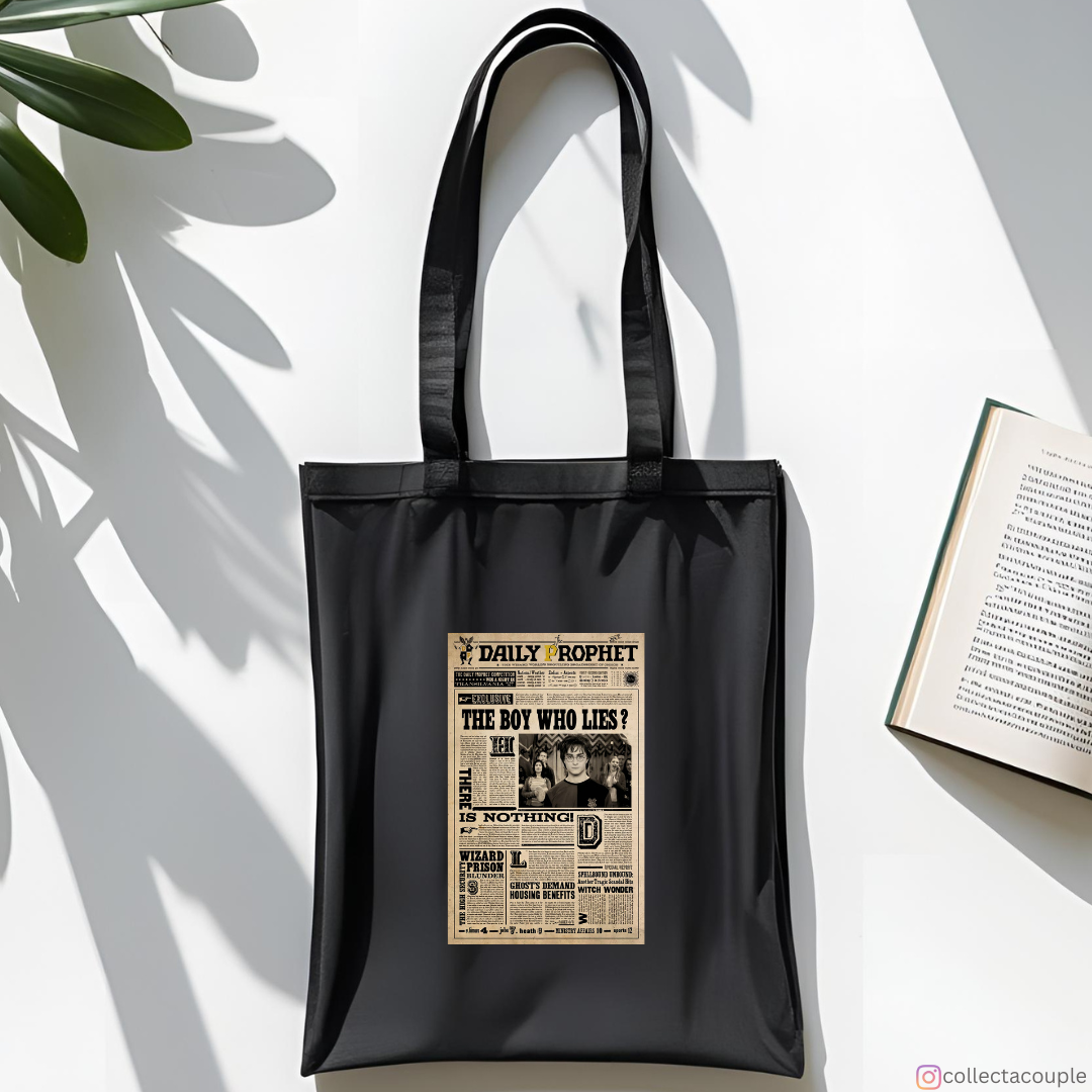 Harry Potter: The Daily Prophet Tote Bag