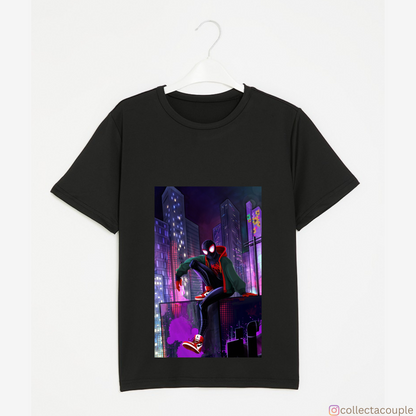 Spider-Man Across the Spiderverse: Miles Morales Pose Unisex T-shirt