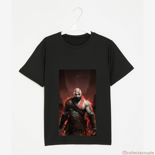 God of War: Kratos on Fire Unisex T-shirt