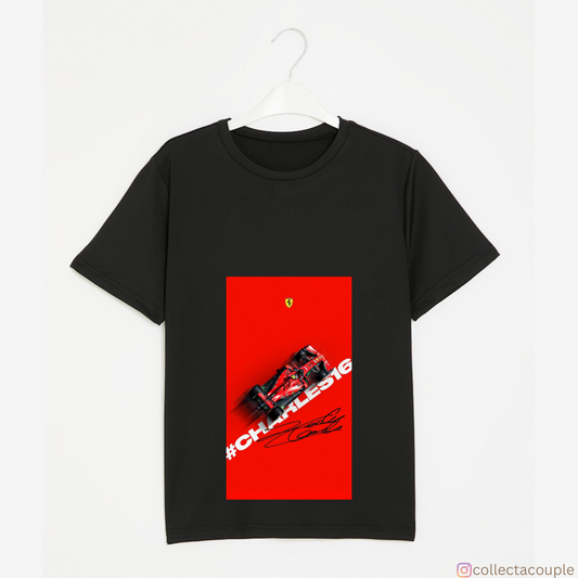 Charles Leclerc: Race Car Unisex T-shirt