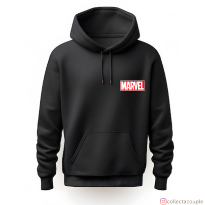 Iron Man: Illustrated Unisex Hoodie (front & back print)