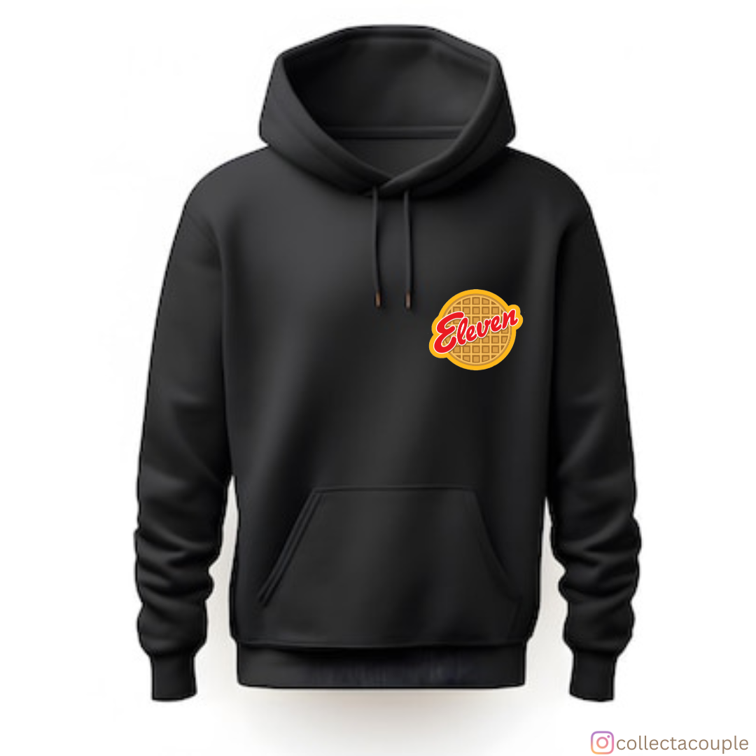 Stranger Things: Eleven Eggo Logo Unisex Hoodie