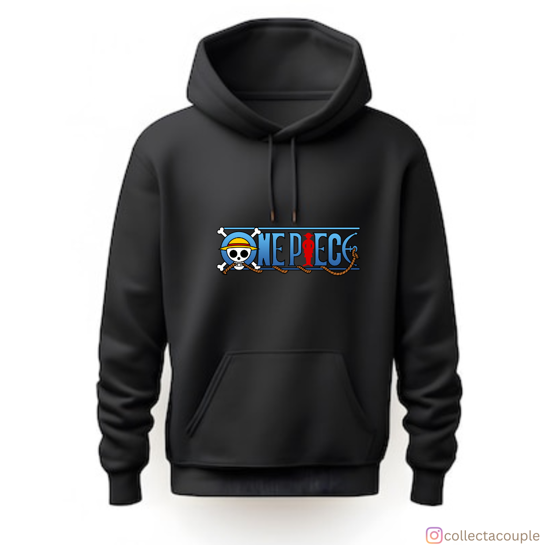 One Piece: Monkey D Luffy Scenic Unisex Hoodie (front & back print)