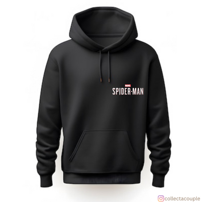 Spider-Man: In the Rain Unisex Hoodie (front & back print)