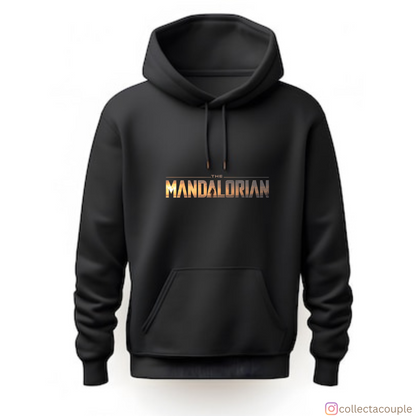 Mandalorian: Mando with Grogu 2 Unisex Hoodie