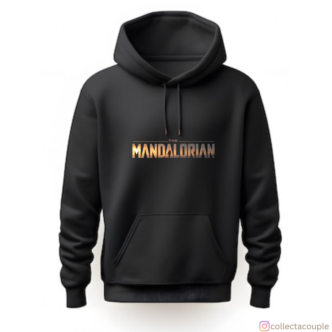 Mandalorian: Mando with Grogu Unisex Hoodie