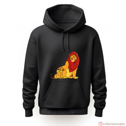 Lion King: Mufasa & Simba Unisex Hoodie