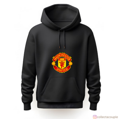 Manchester United: Logo Unisex Hoodie