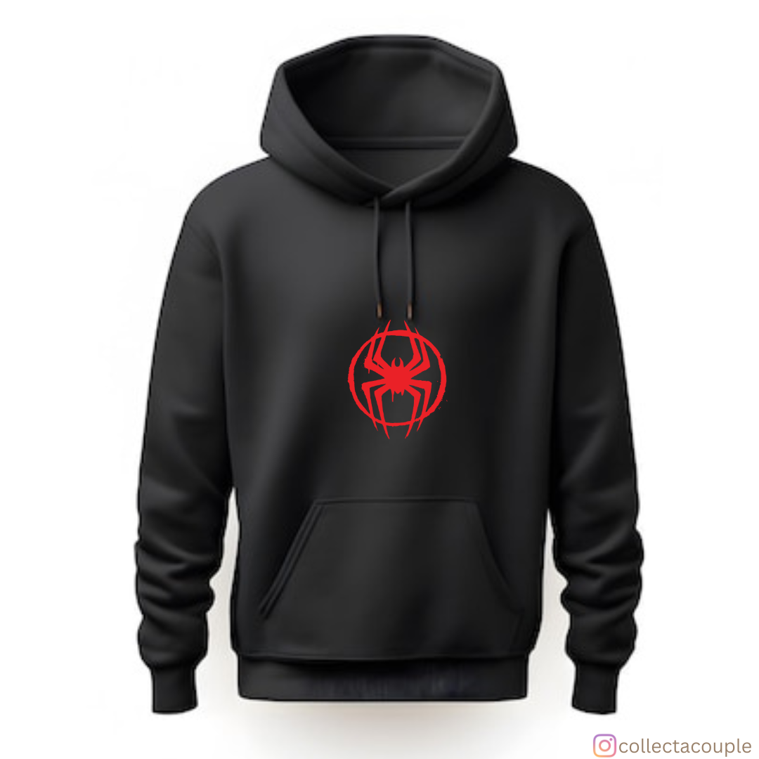 Spider-Man Into the Spider Verse: Miles Morales In the Air 2 Unisex Hoodie (front & back print)