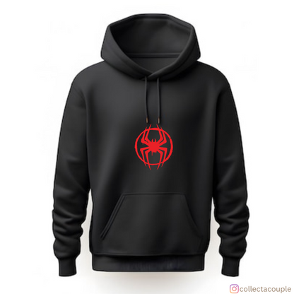 Spider-Man Into the Spider Verse: Miles Morales In the Air 2 Unisex Hoodie (front & back print)