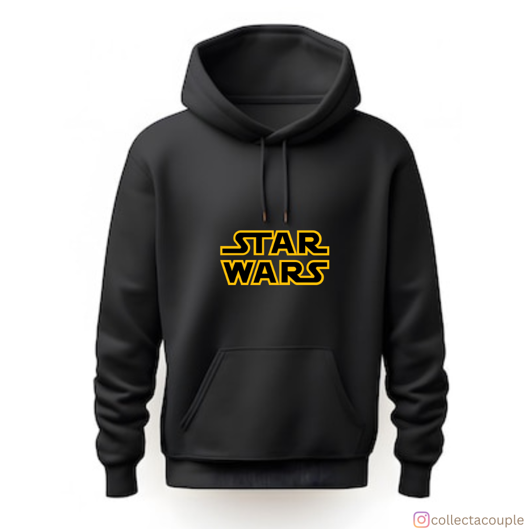 Star Wars: Darth Vader Floral Unisex Hoodie (front & back print)