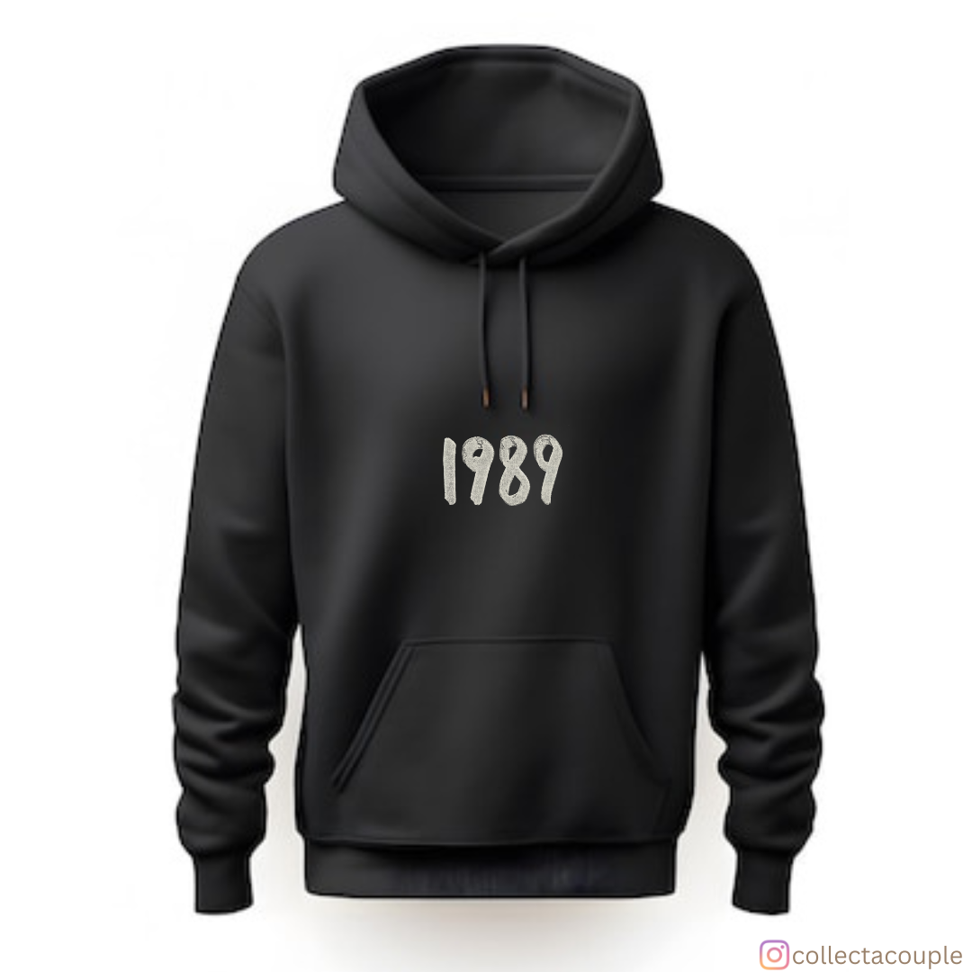 Taylor Swift: 1989 Collage Unisex Hoodie (front & back print)