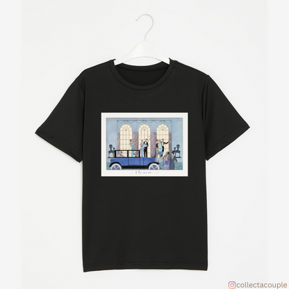 Au Revoir: Illustrated Unisex T-shirt