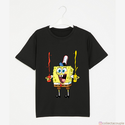 Spongebob: Ketchup & Mustard Unisex T-shirt