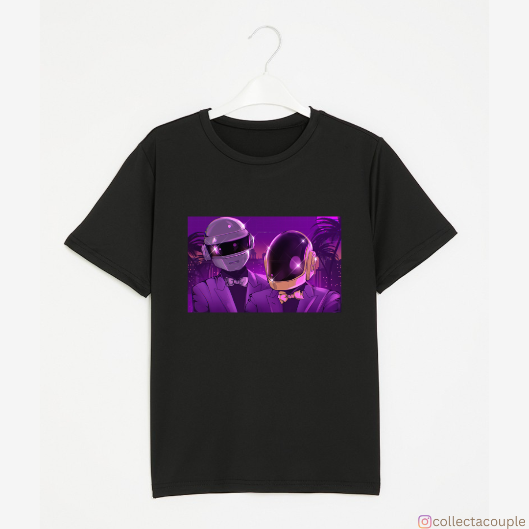 Daft Punk: Purple Unisex T-shirt