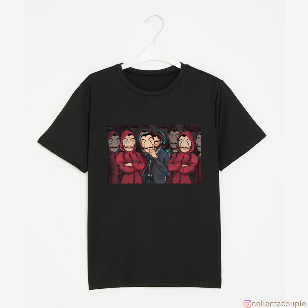 Money Heist: Illustrated Unisex T-shirt