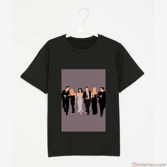 Friends: Cast Illustration Unisex T-shirt